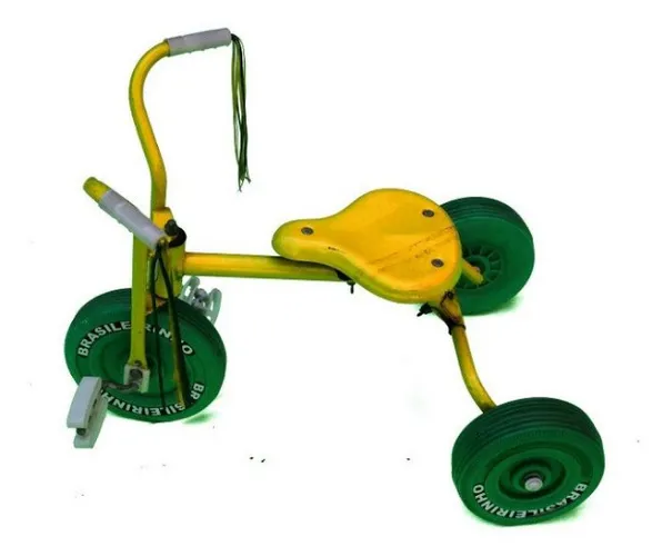 Triciclo Infantil Antigo Bandeirante Brasileirinho Original Novo