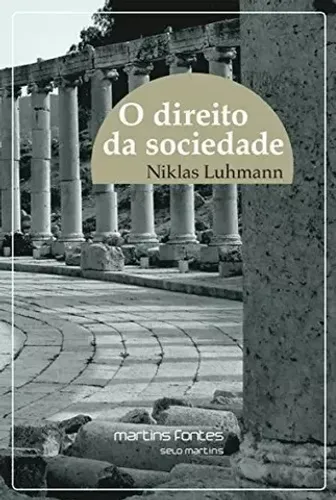 O Direito Da Sociedade / De Niklas Luhmann - Em Estado De Novo. Usado Só 02 Vezes.