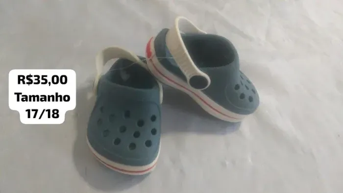 Super promoção crocks infantil do 17 ao 24 até durar o estoque