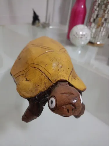 Tartaruga para decoração artesanal - Decoração