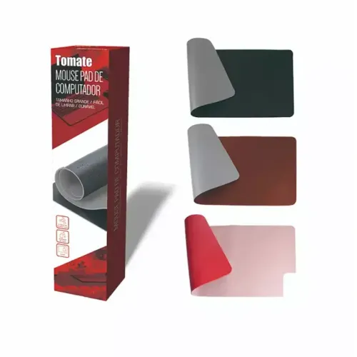 Mouse Pad De Couro Tomate 80X30Cm Mtc8030 Loja Coimbra Computadores Entregamos