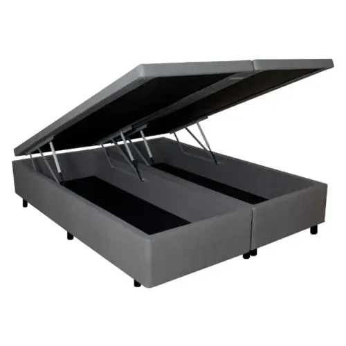 Cama Box Baú Bipartido tamanho Queen Size