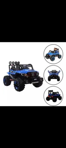 CARRINHO ELÉTRICO INFANTIL 12V SUPER CROSS 4X4 12V QUADRICICLO GRANDE 2 CRIANÇAS 