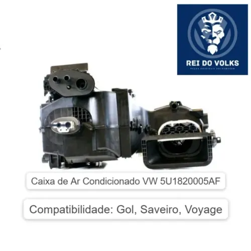 Caixa evaporadora de ventilação do Ar-condicionado  para Gol, Voyage, Saveiro 