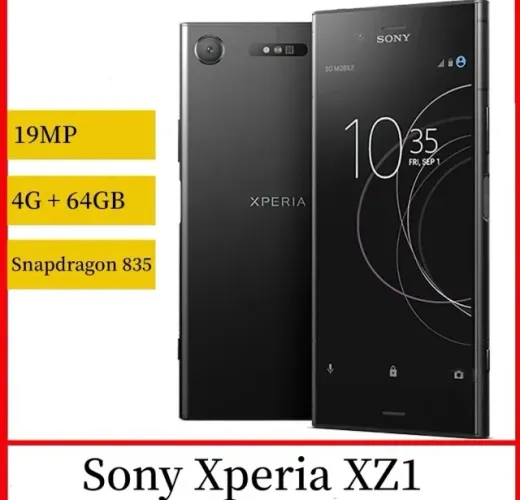 sony xperia xz1 g8341 4g ram 64g rom 5.2 "octa-core núcleo 19mp 2700mah Desbloqueado origi