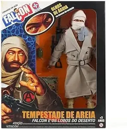 Boneco Falcon - Tempestade de Areia - Falcon e os Lobos