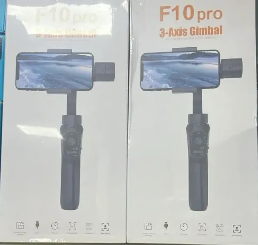 Bastão Estabilizador Digital Gimbal 3 Eixos F10 + Tripé