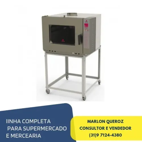 Forno 5 Esteiras Progas Novo Bivolt