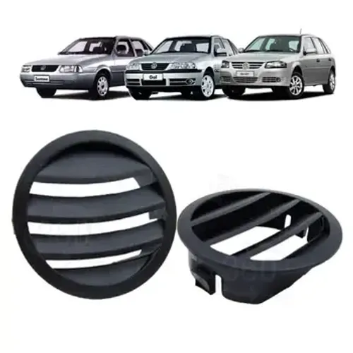 Difusor de Ar para Painel Superior do Gol Parati Saveiro G3 e G4 - Preto