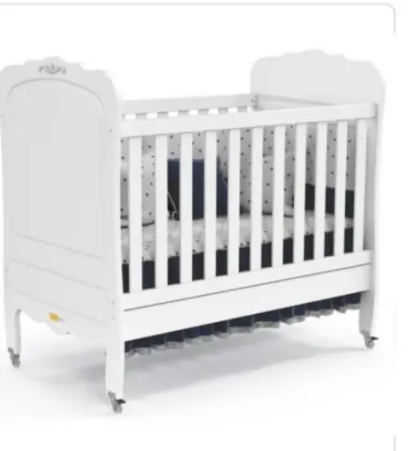 Berço Matic  que vira cama  c / colchão*Brinde um cercadinho 