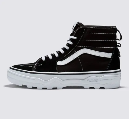 Tênis Vans Sk8-Hi Black white Tam 39
