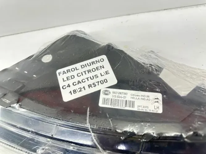 Farol Led Esquerdo Citroën C4 Cactus 2019 A 2021 C1427