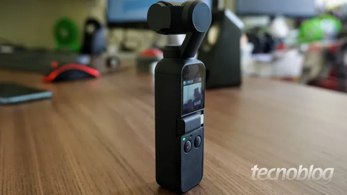 Câmera 4K com estabilizador de drone DJI Osmo Pocket