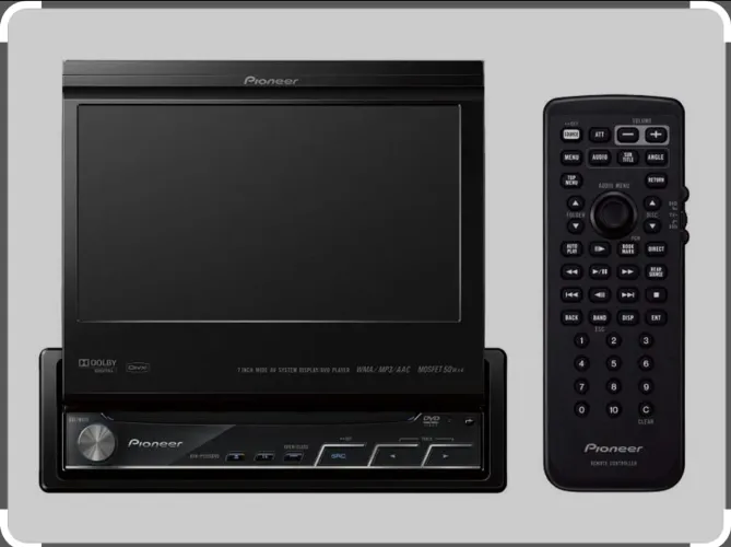 Som automotivo Pioneer DVD Player 7 polegadas