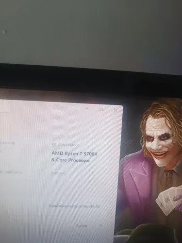 Pc gamer , ryzen 7 5700x completo mesa cadeira gamer etc..