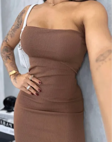 Vestido Midi Longo 
