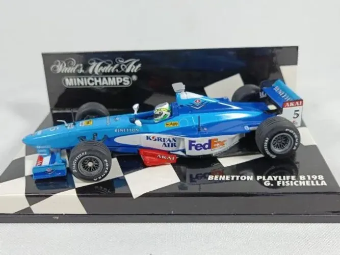Benetton Playlife B198 G. Fisichella Minichamps 1/43