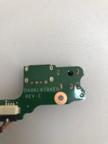 Placa USB e DC Jack notebook lenovo Z470