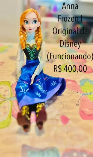 Boneca Anna Frozen Original Disney