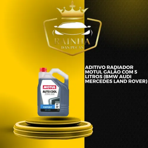 Aditivo Radiador Motul Galão com 5 Litros (Bmw Audi Mercedes Land Rover)