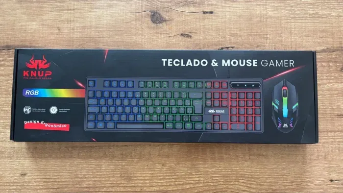 Kit teclado E Mouse Gamer RGB