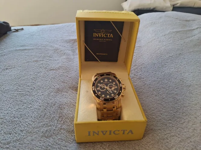 Invicta Gold Watch