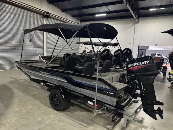 Lancha amazon sport com 50 mercury (novo)