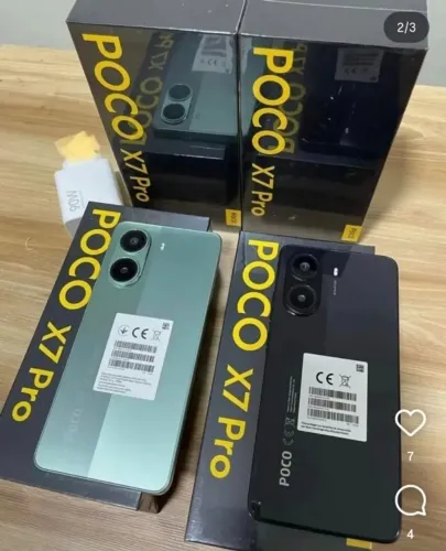 Poco X7 Pro 5G 512GB 12GB RAM Oferta Hoje Lacrado Global R$2450,00