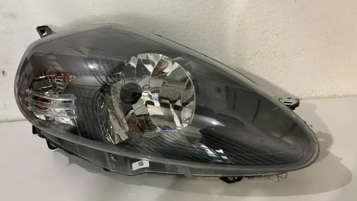 FAROL FIAT PUNTO TJET 2008 / 2012 MANUAL MASCARA CINZA DIREITO