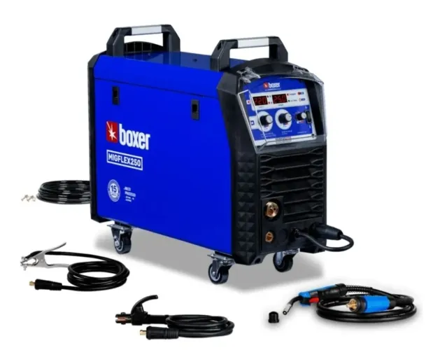 Máquina de solda migflex 250 multiprocesso boxer