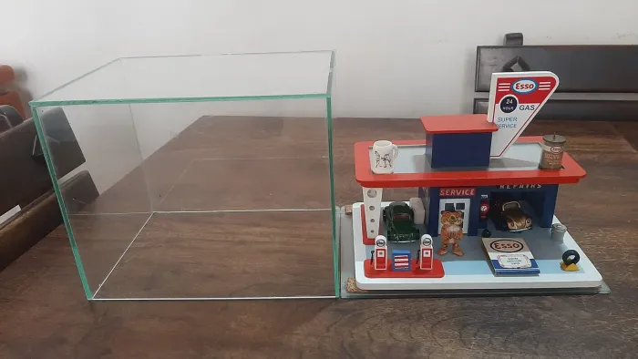 Miniatura de Posto de Gasolina Esso