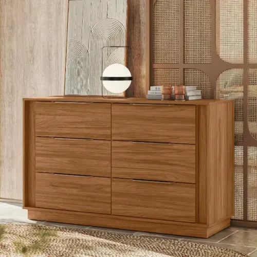 Cômoda Giardino Nogueira (A PRONTA ENTREGA)