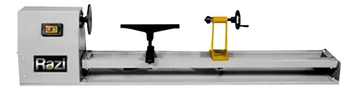 TORNO DE BANCADA RAZI 1000MM 4 VELOCIDADES 400W 220V