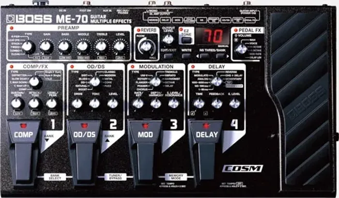 Boss ME-70 Multiefeitos para guitarra