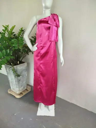 Vestido Rosa Fucsia - tamanho GG