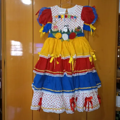 Vestido de festa junina juvenil - De Caruaru PE