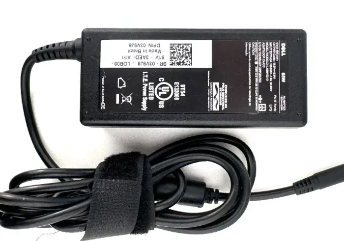 Fonte de Notebook Dell 65w Modelo LA65NS2-01 Ponta Fina