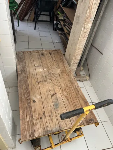 Carrinho plataforma de carga mp600 600kg