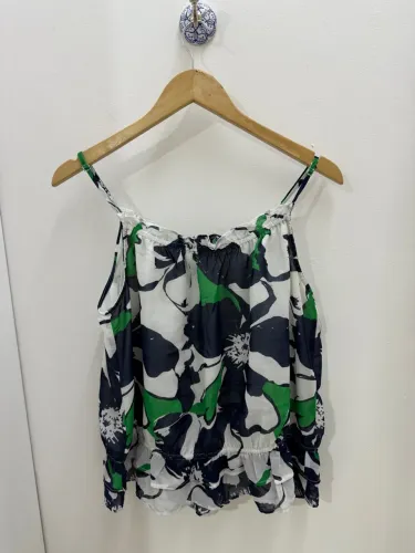 Blusa importada de Alça estampa Floral