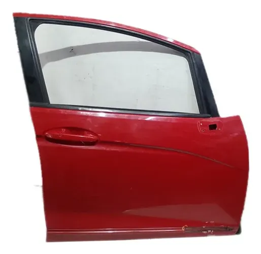 Porta Dianteira Direita Fit 2015 2016 A 2021 - Dianteira - Direita - Vermelho