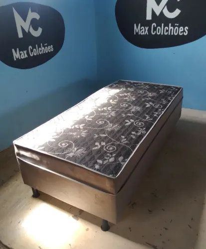CAMA BOX SOLTEIRO - DIREITO DA FÁBRICA !!