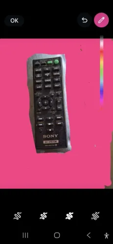 Controle remoto Sony p DVD