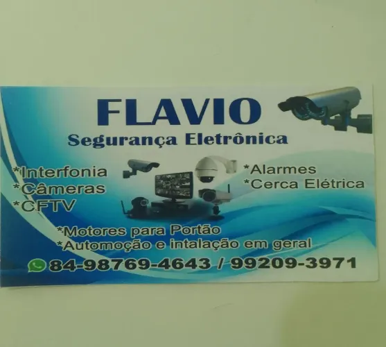 Serviços de segurança Eletrônica e domiciliar.