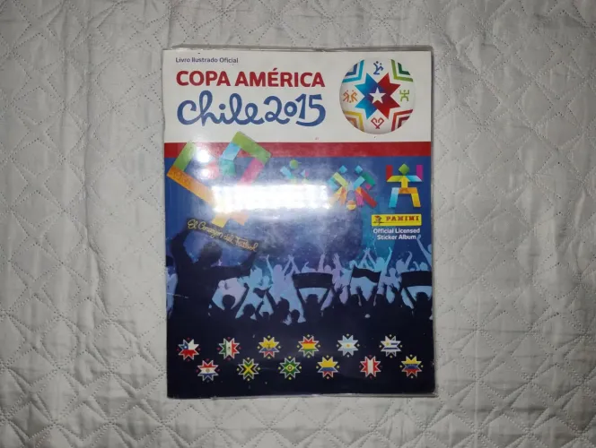 Álbum copa América 2015 completo impecável