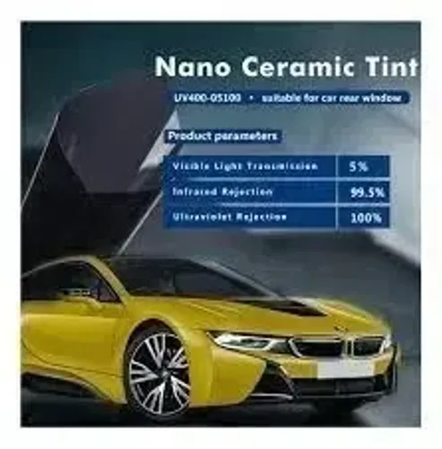 Aplicação pelicula Nano Cerâmica Automotivo