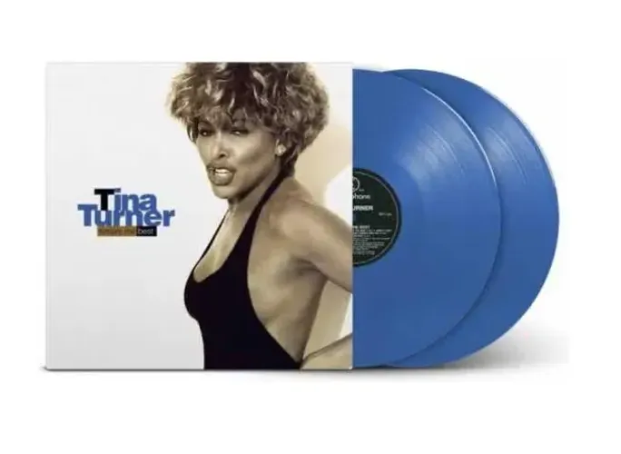 Tina Turner Simply The Best Vinil Lp Duplo Colorido Azul 