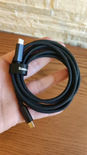 Cabo USB-C para USB-C 100W Alta Velocidade - Baseus