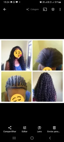  Colocação mega-hair e tranças 