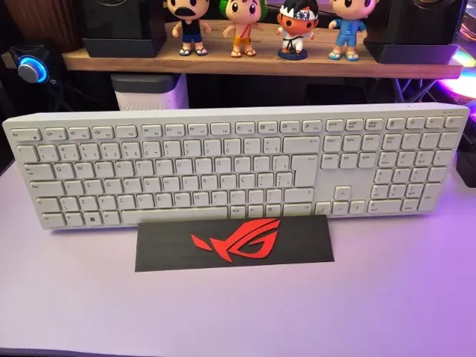Suporte de teclado com logotipo ROG - Logotipo Olho da Fortuna