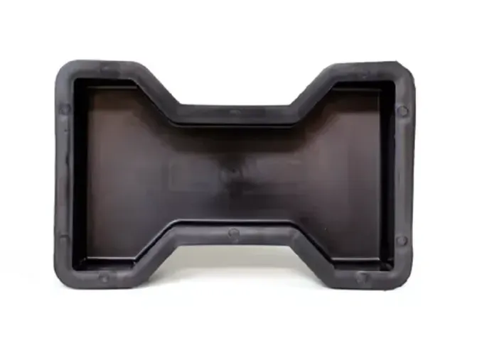 10 Formas Plásticas Para Paver Ossinho Duplo T 25x15x6cm Piso Chanfrado Microformas